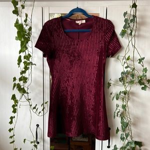 Vintage 90s velvet le chateau mini dress